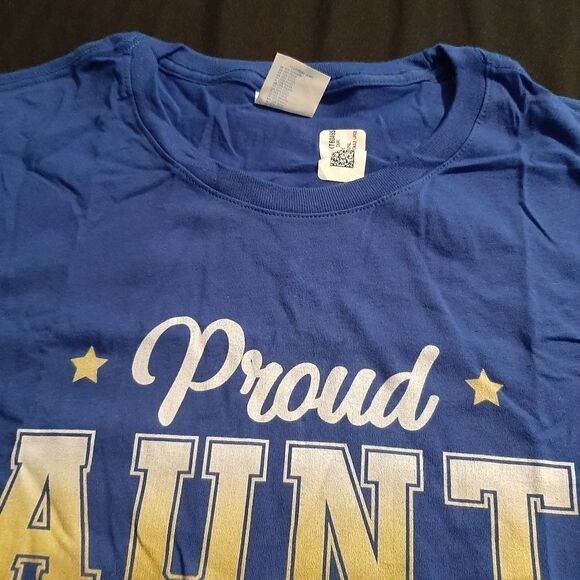 NWT Size L PROUD AUNT 2021 GRADUATE T-Shirt - Picture 3 of 4